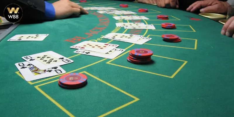 Hệ thống tính điểm chuẩn xác của các quân bài từ Ace đến King trong ván bài Blackjack