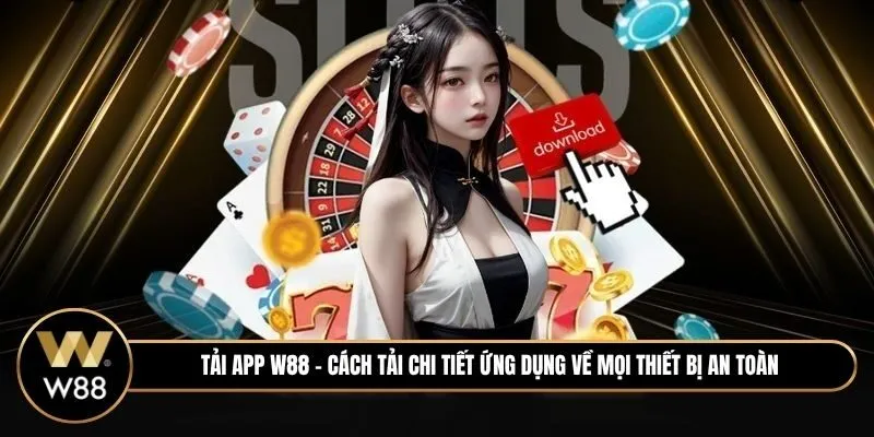 Tải app W88 - Cách tải chi tiết ứng dụng về mọi thiết bị an toàn