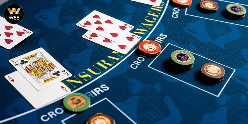 Trải nghiệm bàn chơi Blackjack trực tuyến sinh động với giao diện hiện đại và minh bạch tại W88